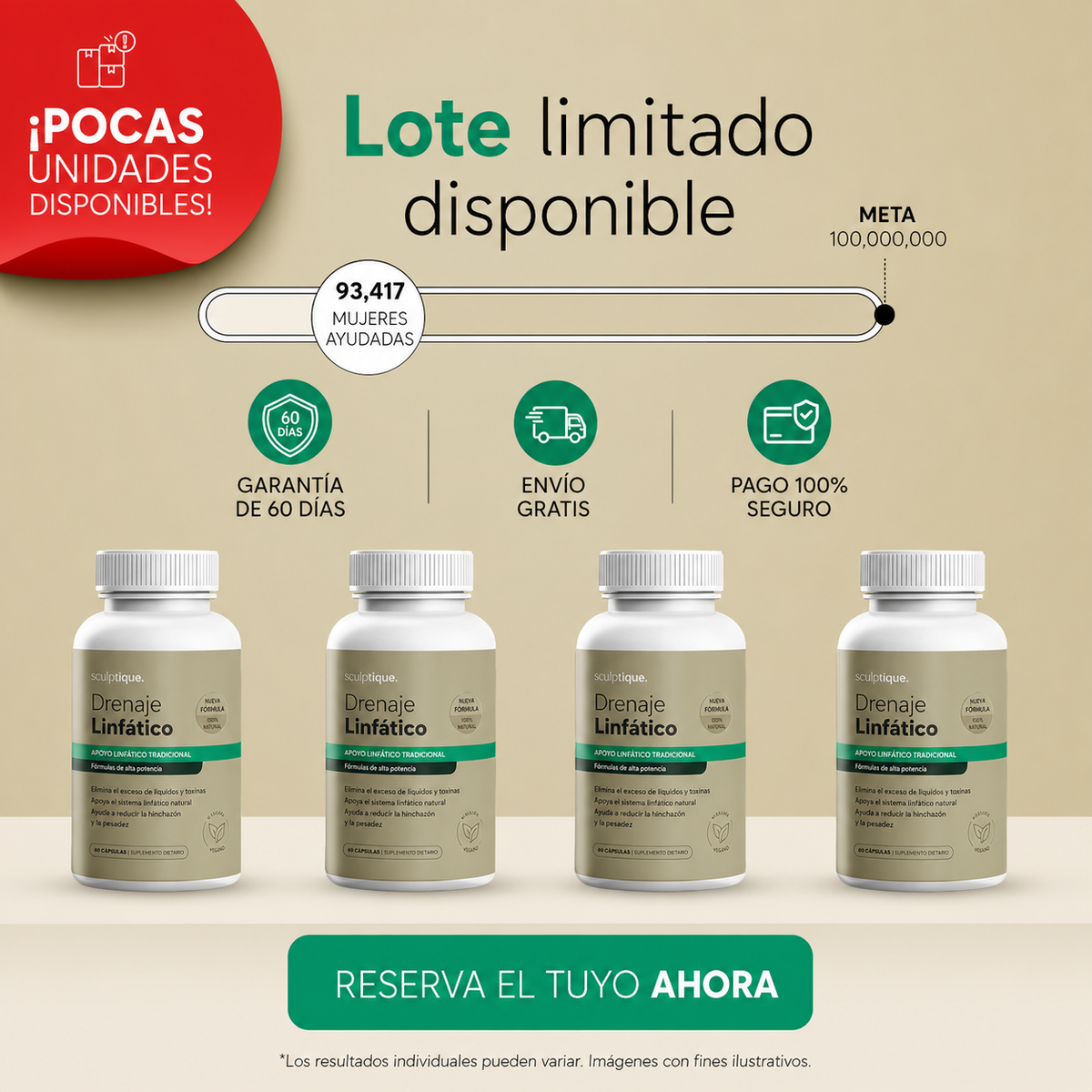 Nueva fórmula de máxima potencia: cápsulas para el drenaje linfático de BienStar Viva™