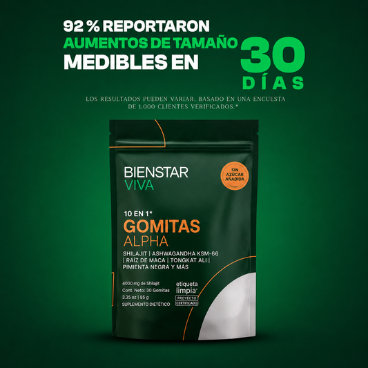 BienStar Viva™ | Potenciador masculino natural 10 en 1 (OFERTA)