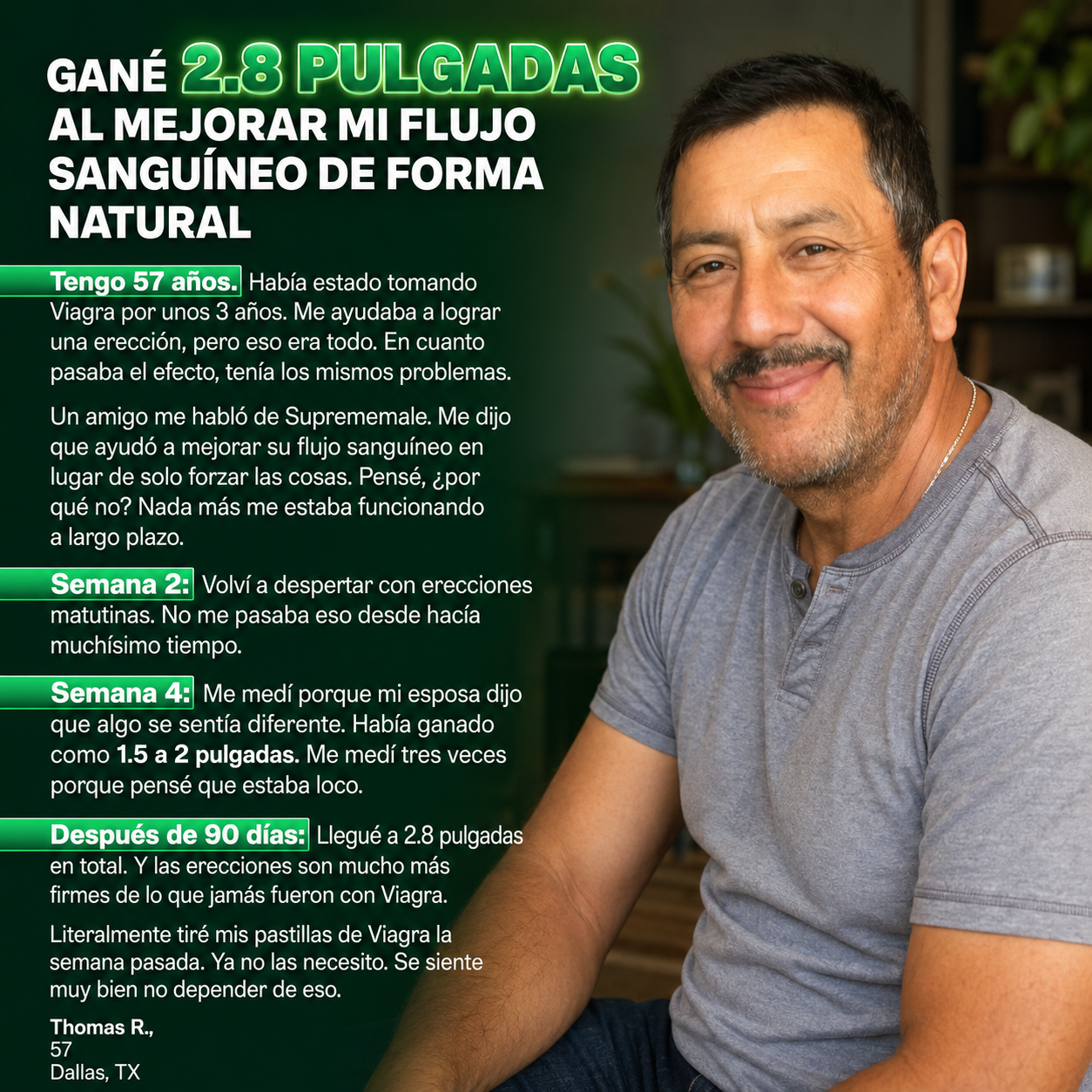 BienStar Viva™ | Potenciador masculino natural 10 en 1 (OFERTA)