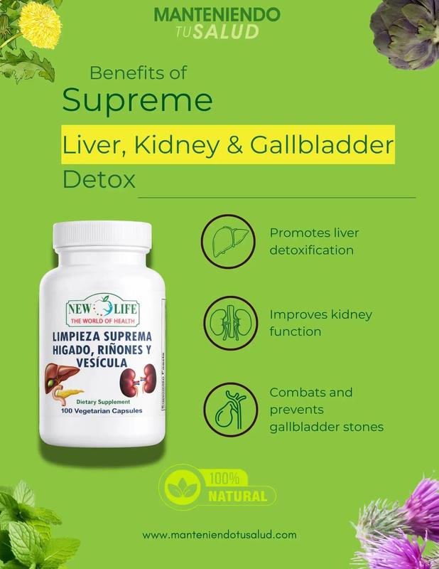 Limpieza Suprema Hígado Riñones y Vesícula