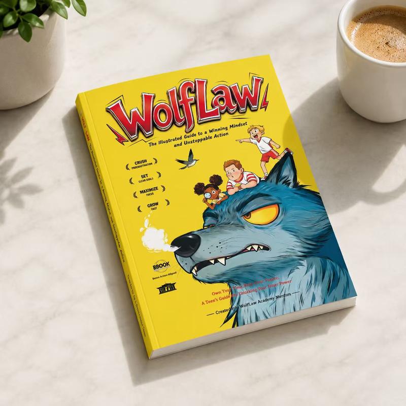 Serie de libros ilustrados «Wolf LAW: Aventuras para adolescentes»